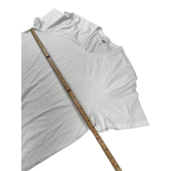 Old Navy Mens Soft-Washed V-Neck T-Shirt XL White - Picture 7 of 9